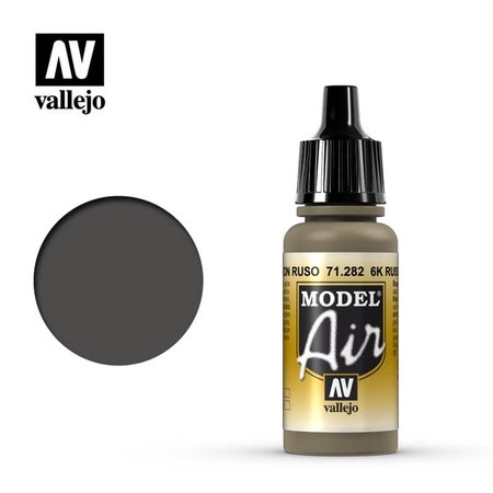 VALLEJO 6K Russian Brown Model Air Acrylic Paint VLJ71282